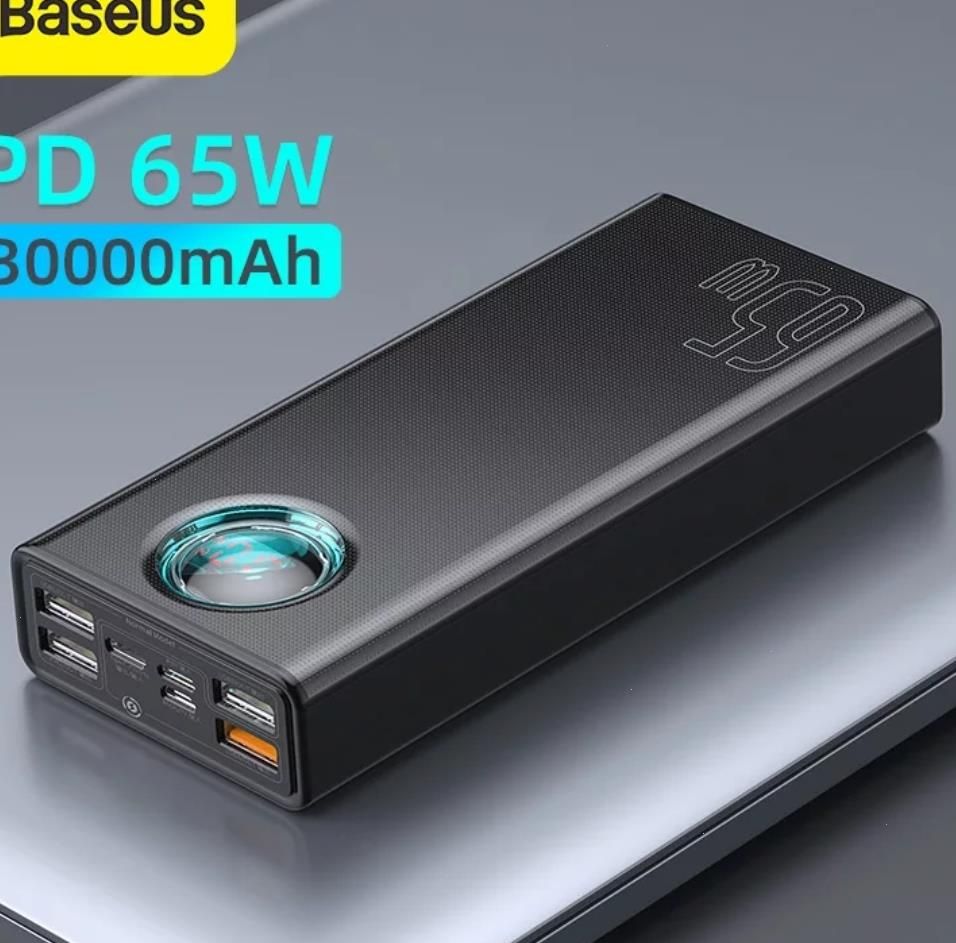 НОВЫЙ POWERBANK BASEUS 30000mAh ПОВЕРБАНК аккумулятор батарея usb pd