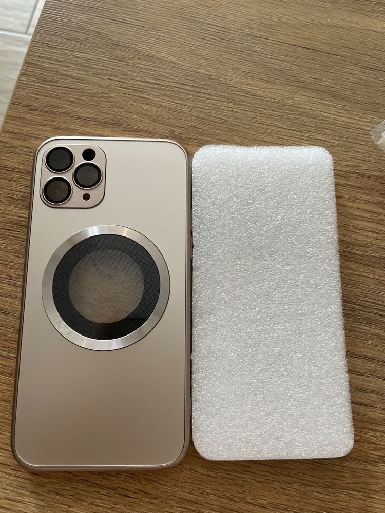 Etui do IPhone 11 pro + folia hydrożelowa + szkło na aparat