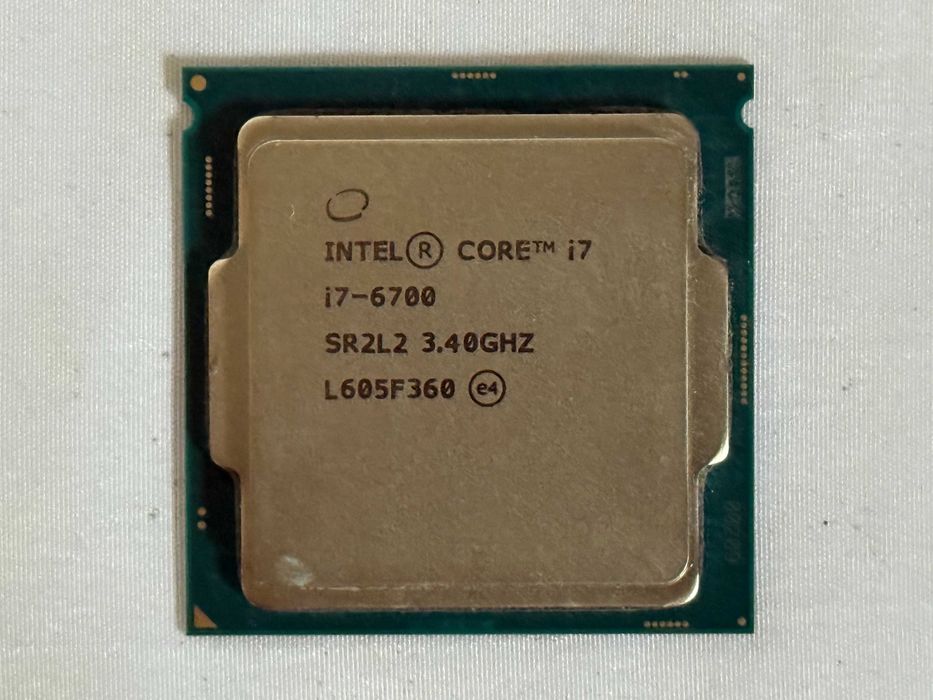 Procesor Intel I7-6700 4 x 3,4 GHz gen. 6 LGA 1151 + chłodzenie