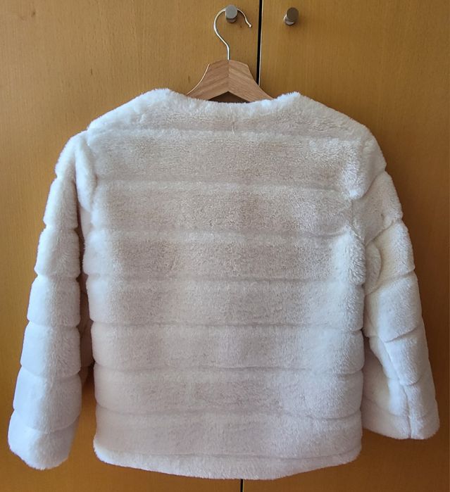 CASACO De Pelo  Branco