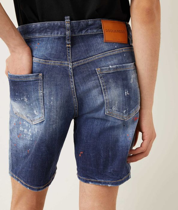 DSQUARED2 jeansowe szorty MARINE SHORT spodenki NEW