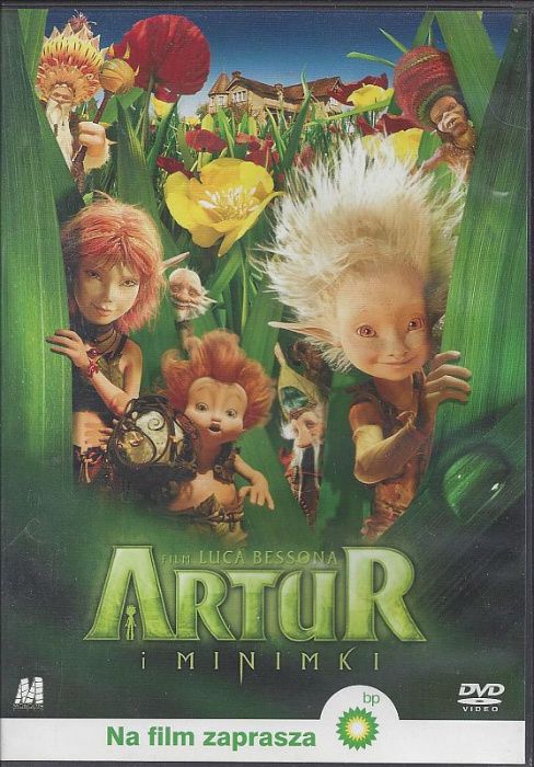 Artur i minimki film DVD