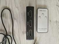 Rozdzielacz sygnału hdmi,pilot, kontakt tylko telefoniczny.