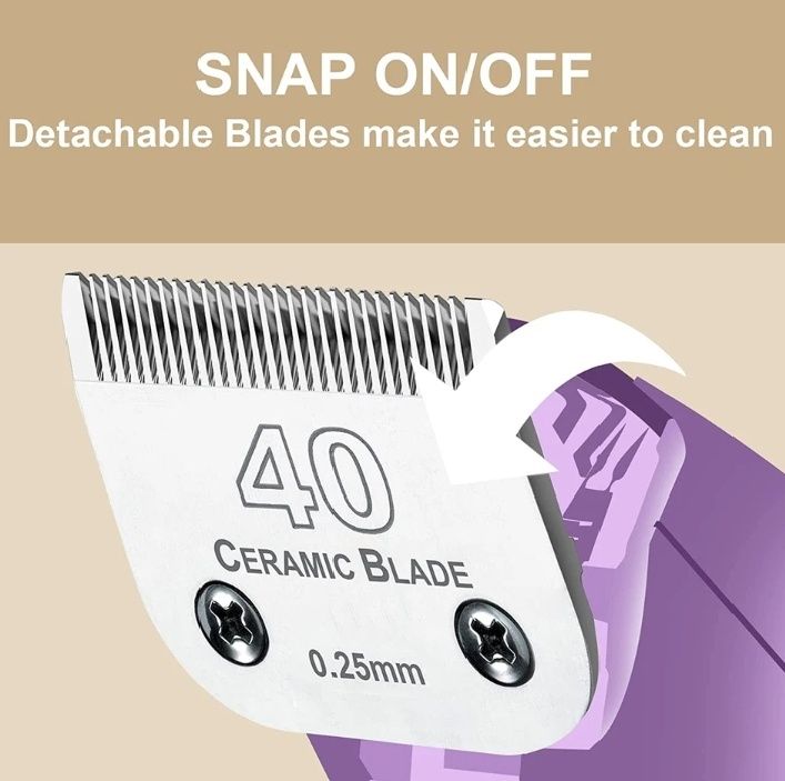 Ostrze 7FC 3.2 mm. Doaszynki Andis Moser Wahl ostrze ceramiczne