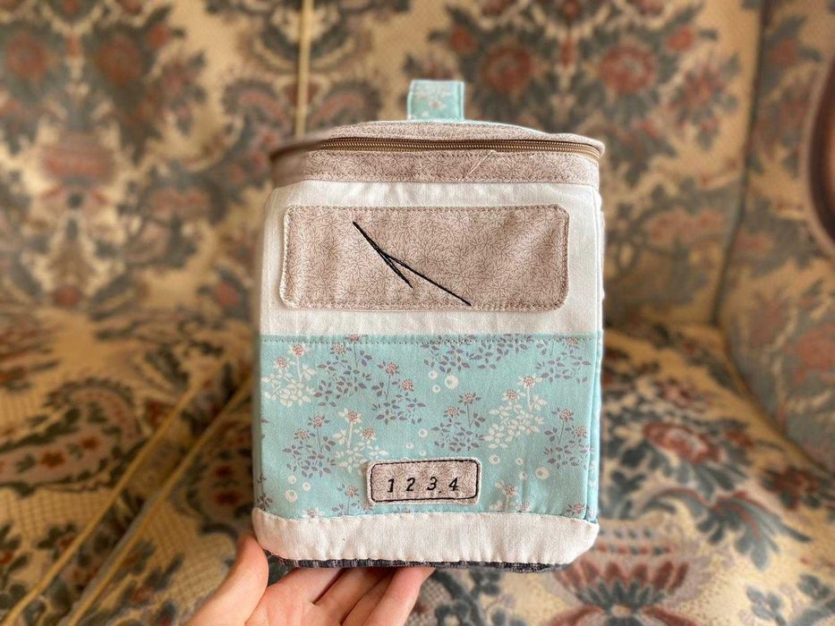 Autobus walizka kuferek pojemnik na dziecięce skarby handmade unikat