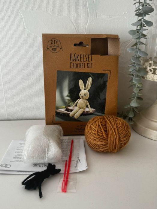 Zestaw do szydełkowania - króliczek