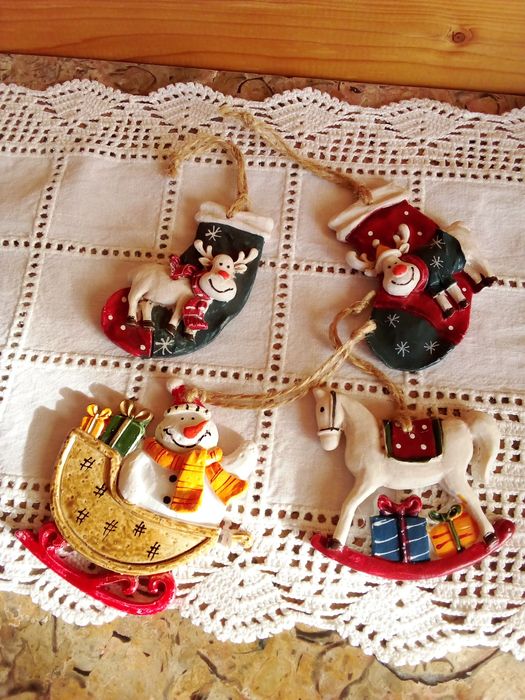 Conjunto Acessórios Árvore de Natal - Novos