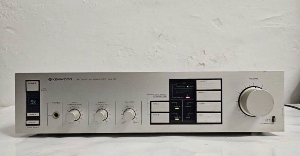 Stereo Wzmacniacz Kenwood KA-5X, 2*55W Seria XL, Made in Japan