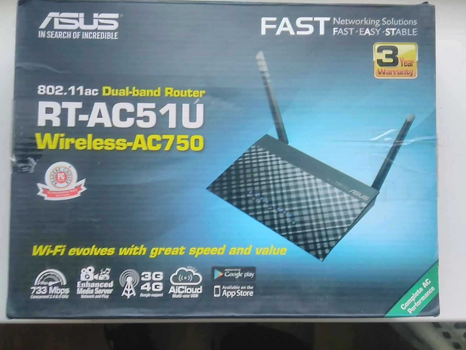 Роутер ASUS RT-AC51U+4G-Модем HUAWEI E3372H-153|Водафон,Киевстар,Лайф