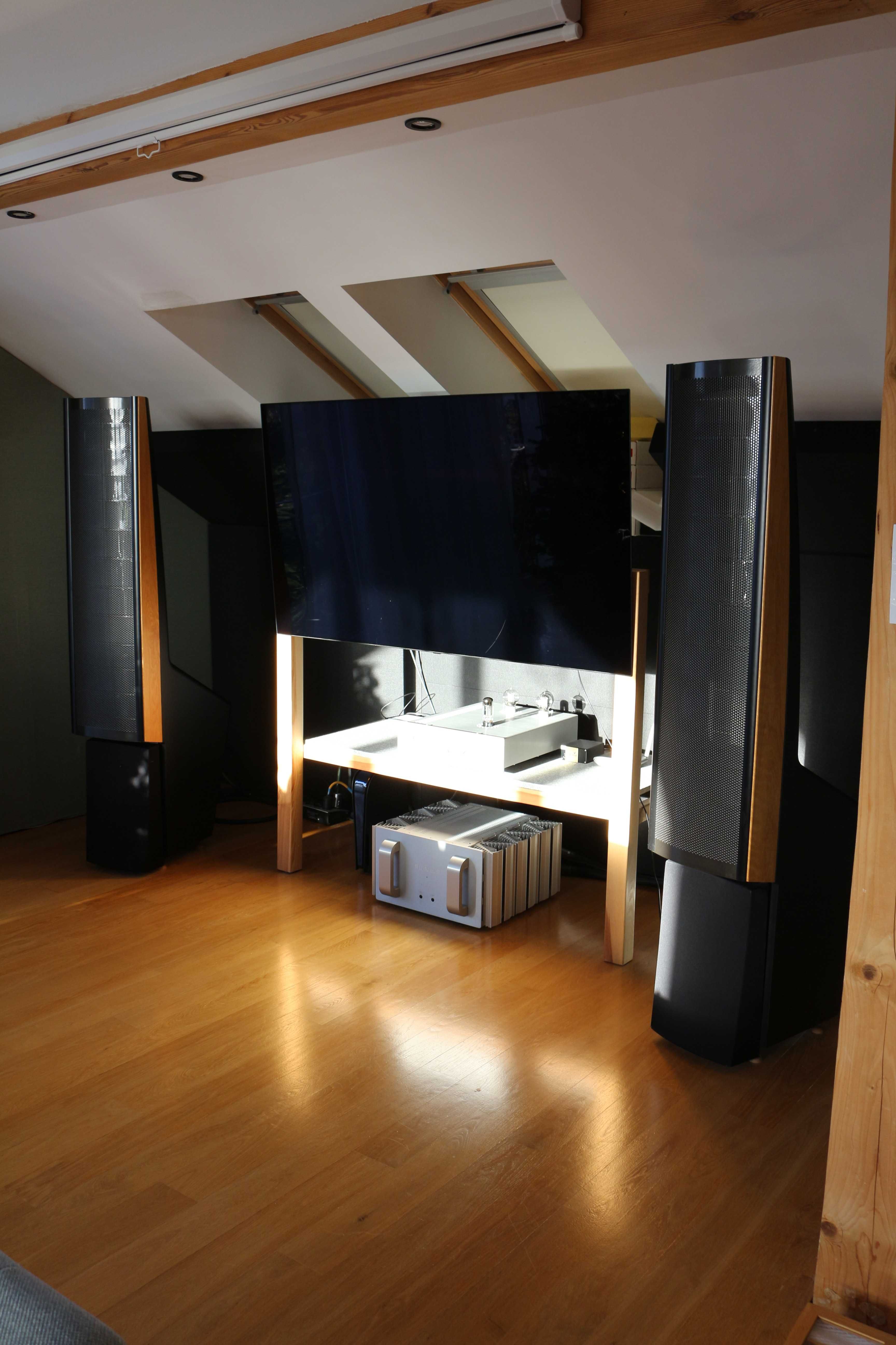Martin Logan Odyssey kolumny elektrostatyczne audio
