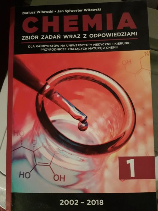 Chemia - zbiór zadań z odpowiedziami, Tom 1, Dariusz Witowski