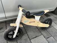 Drewniany rowerek biegowy Velo