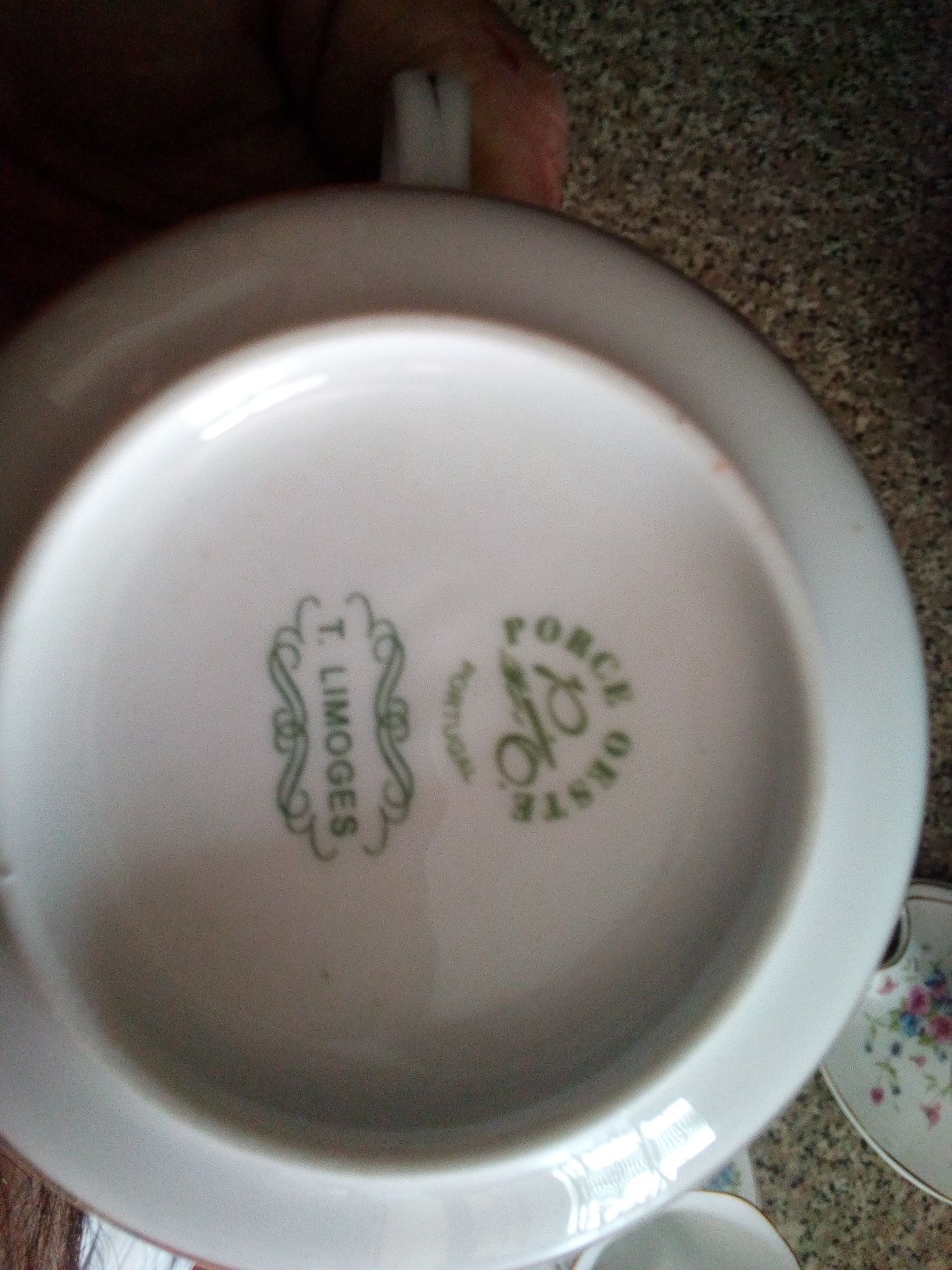 Conjunto de 3 Chávenas Diversas Antigas