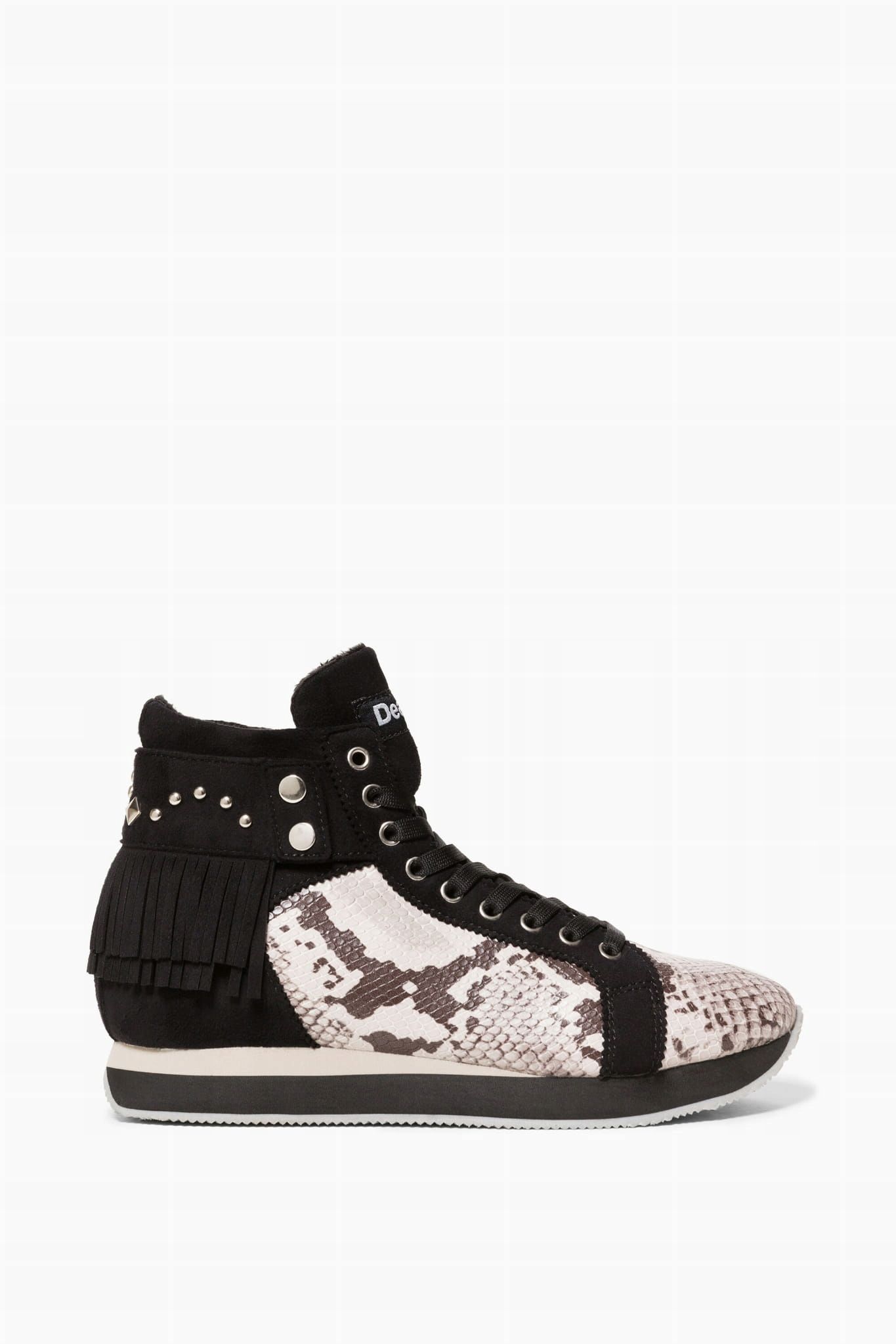 Buty Botki Trampki Z Wężowym Motywem Desigual 37