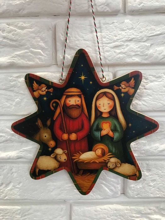 Різдвяна зірка. Новорічний декор