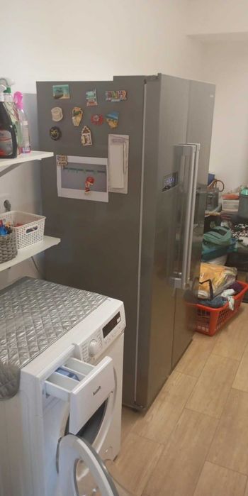 Frigorífico Americano Cinza