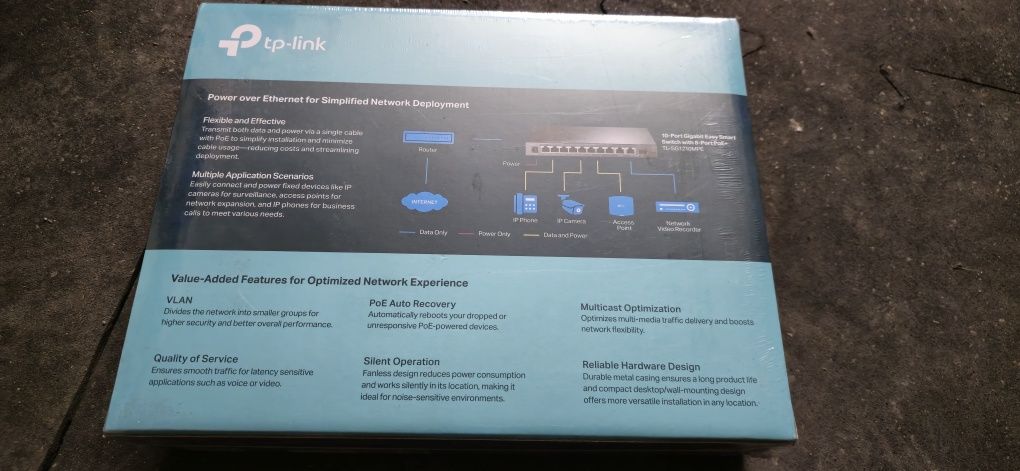 Switch POE+ SG1210MPE Tp-link