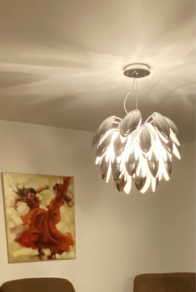 Lampa glamour- dwie sztuki