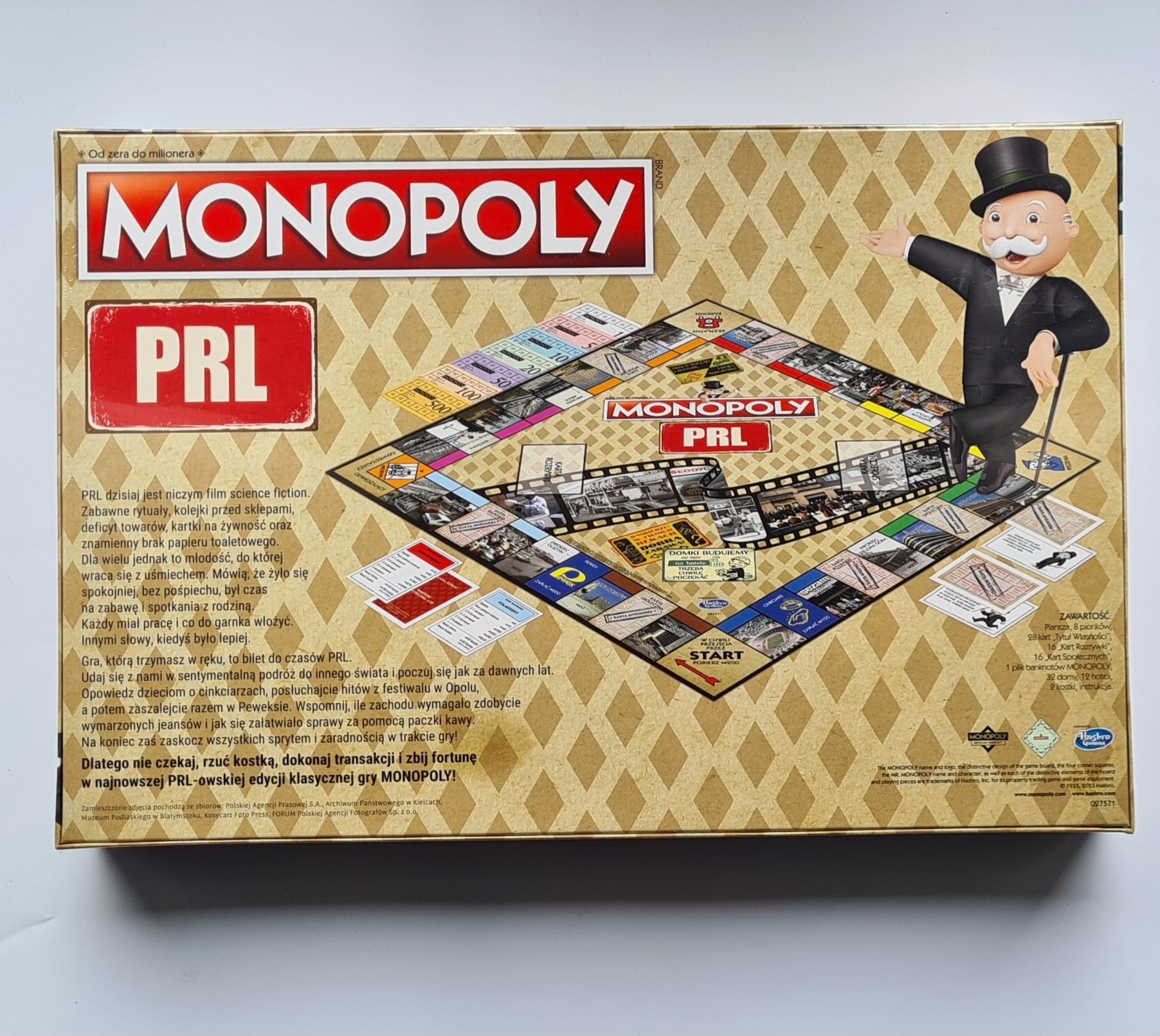 Gra Monopoly PRL - Nowa - zafoliowana