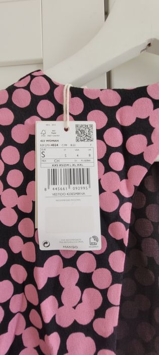 Nowa sukienka Mango z metką rozmiar S