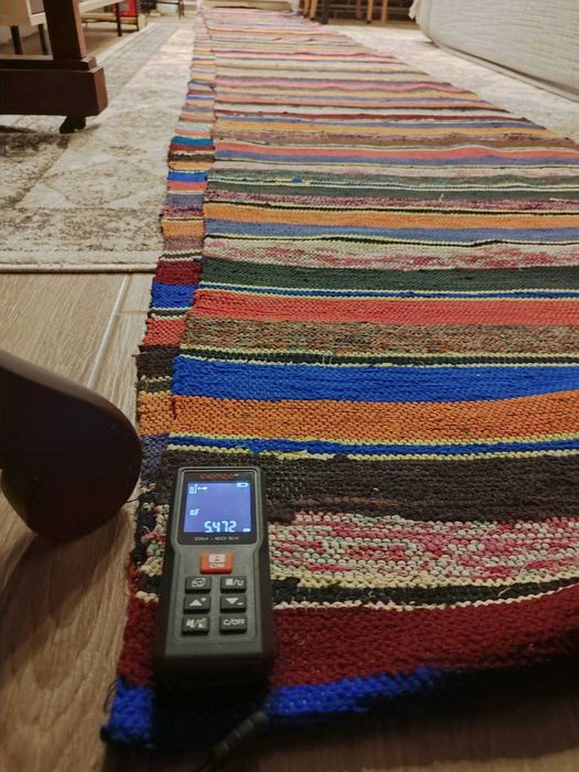 Домоткана доріжка 11 метрів, ручна робота, 1960-ті, Чернігівщина.