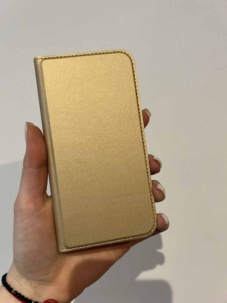 Iphone x/xs case nowa w kartoniku etui z klapką