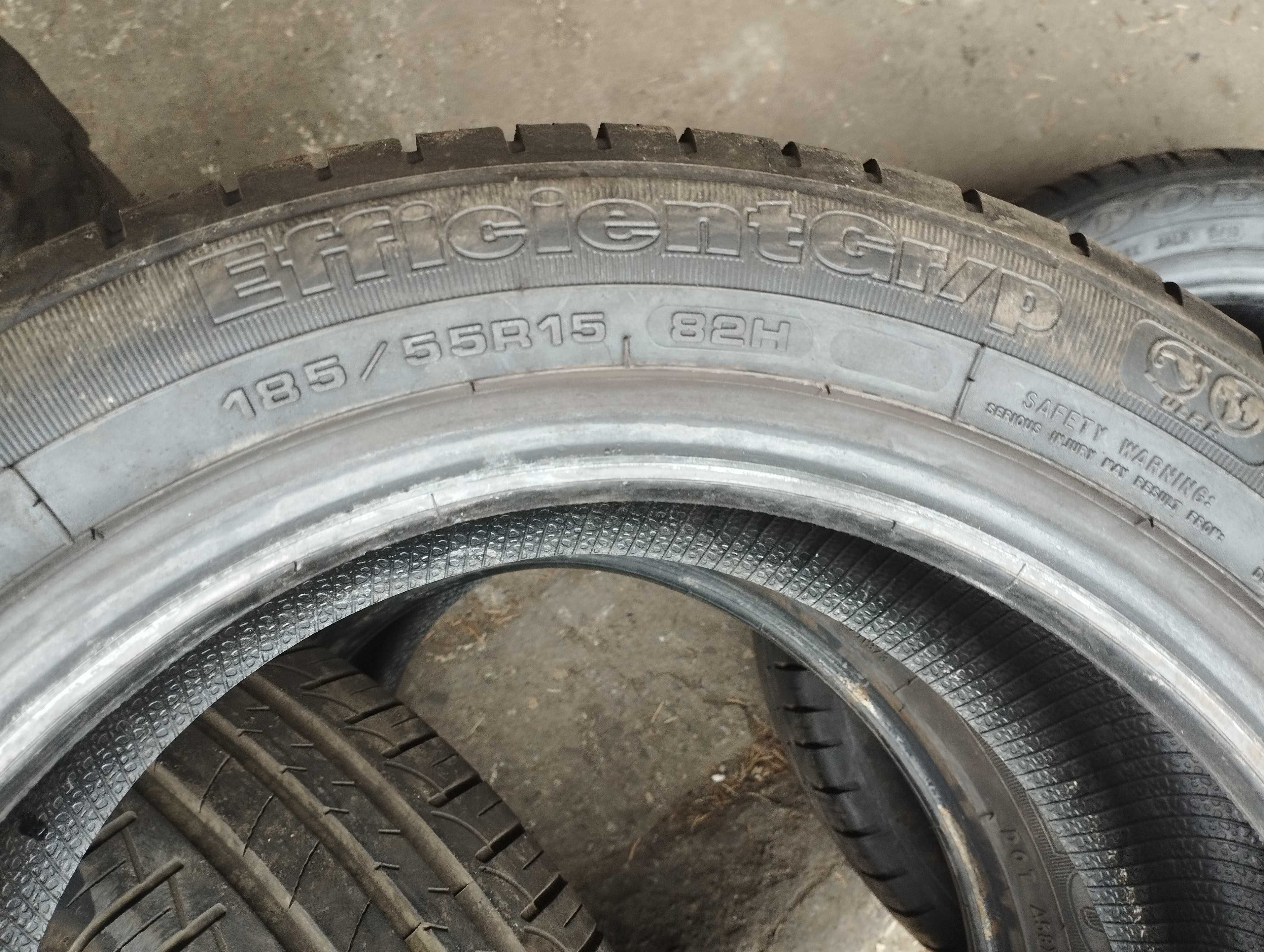 Komplet opon letnich Goodyear 185/55r15 7.5mm 4szt