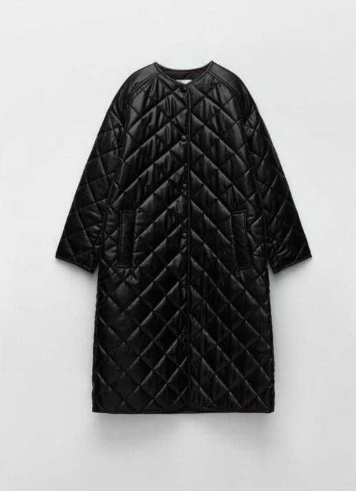 Пальто жіноче,стьогане,ZARA