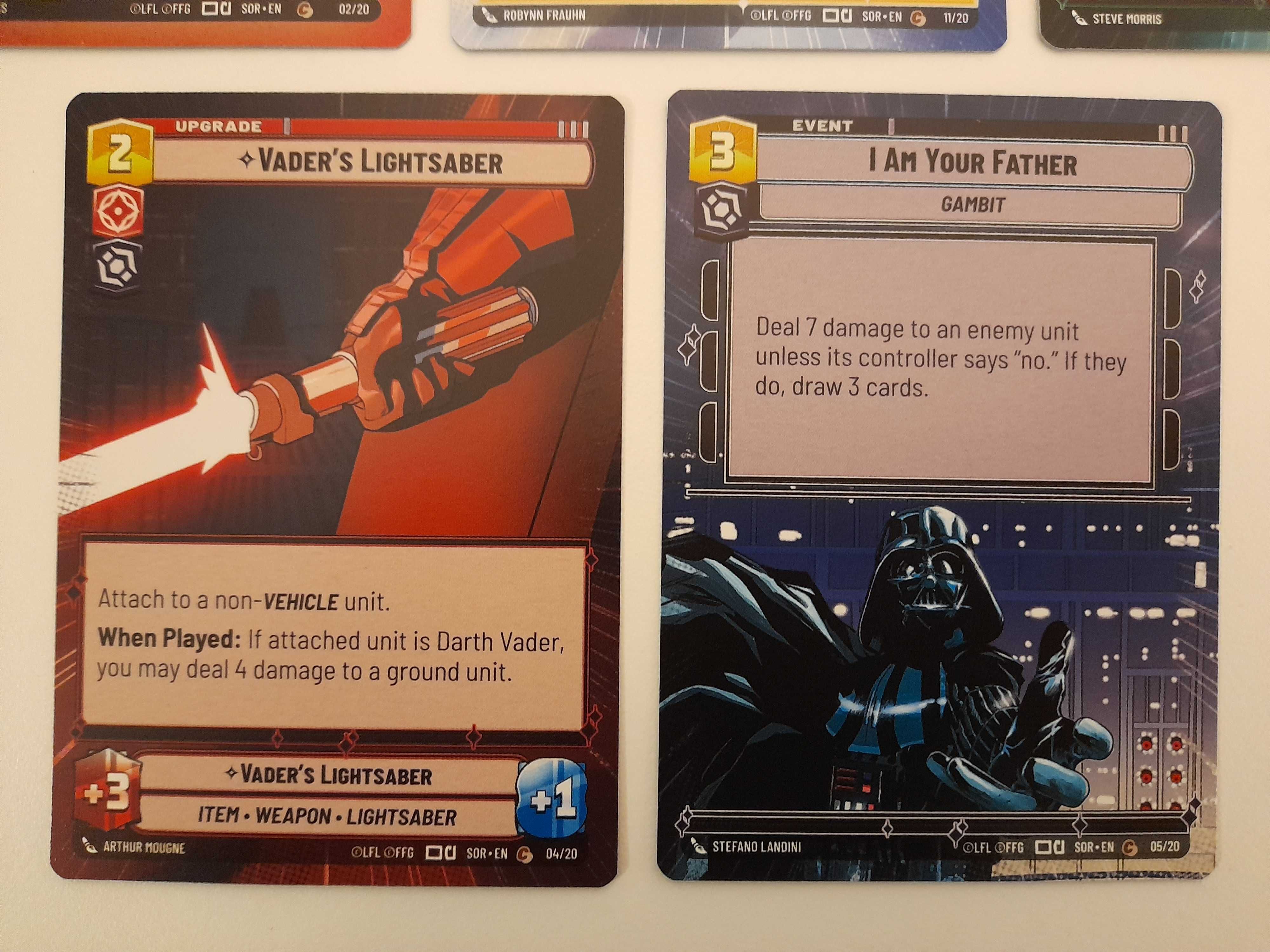 Star Wars: Unlimited promo cards x5