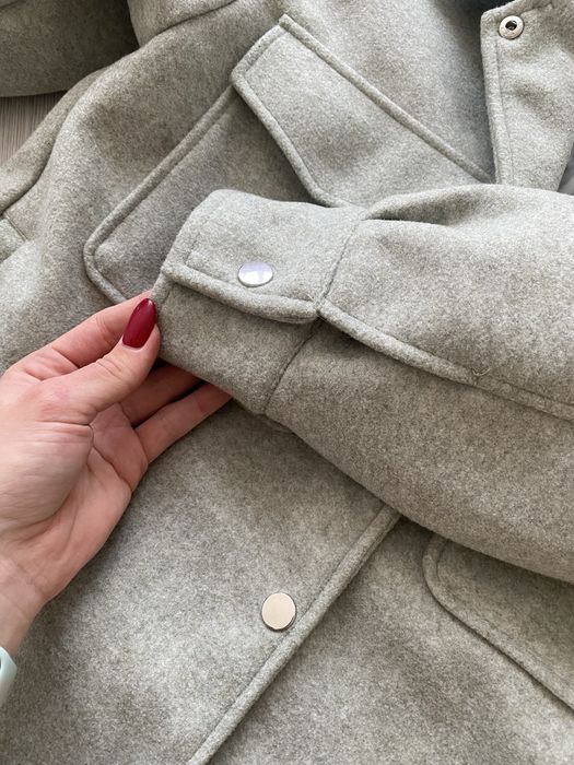 Куртка бомбер тепла сорочка рубашка sinsay