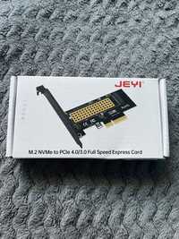 Adapter SSD JEYI M.2 NVME do PCIe 4.0 3.0