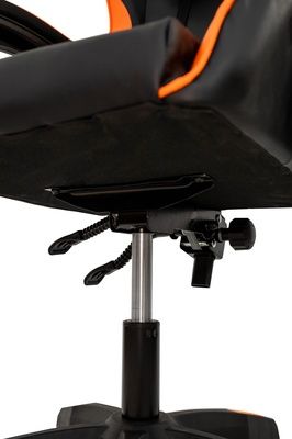 Крісло Геймерське Слім Чорний/Помаранчевий