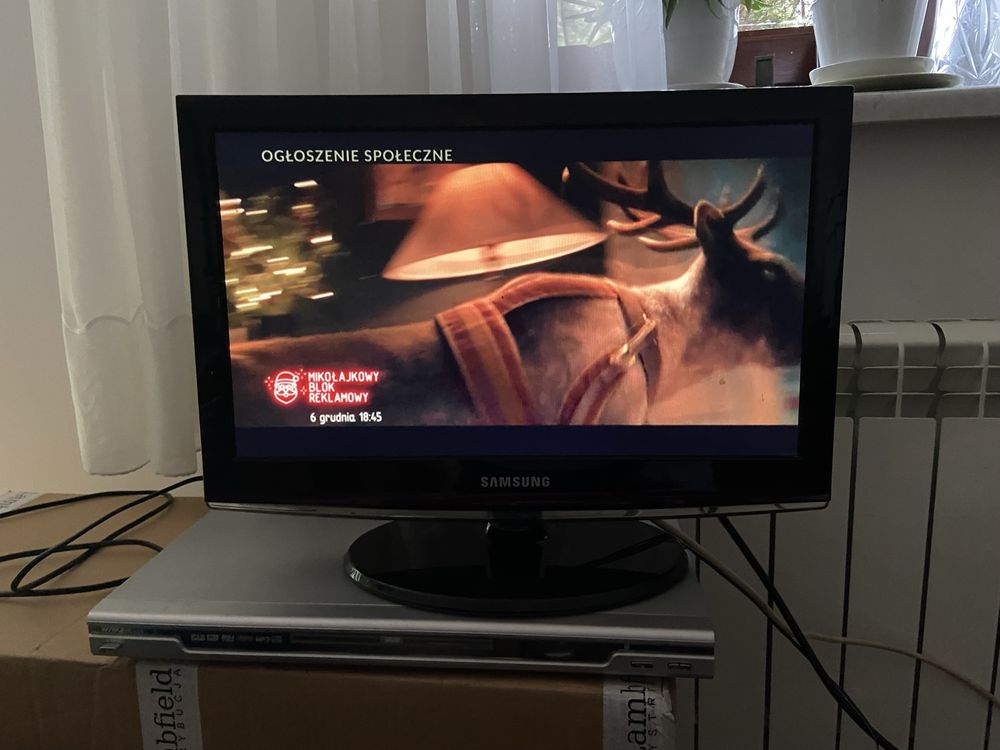 Telewizor 19” z dekoderem dvbt