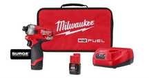 Zakrętarka Milwaukee M12 Zestaw 2x bateria torba 2551-22 Nowy z USA