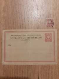 Karta pocztową Cesarstwo Niemieckie XIX wiek