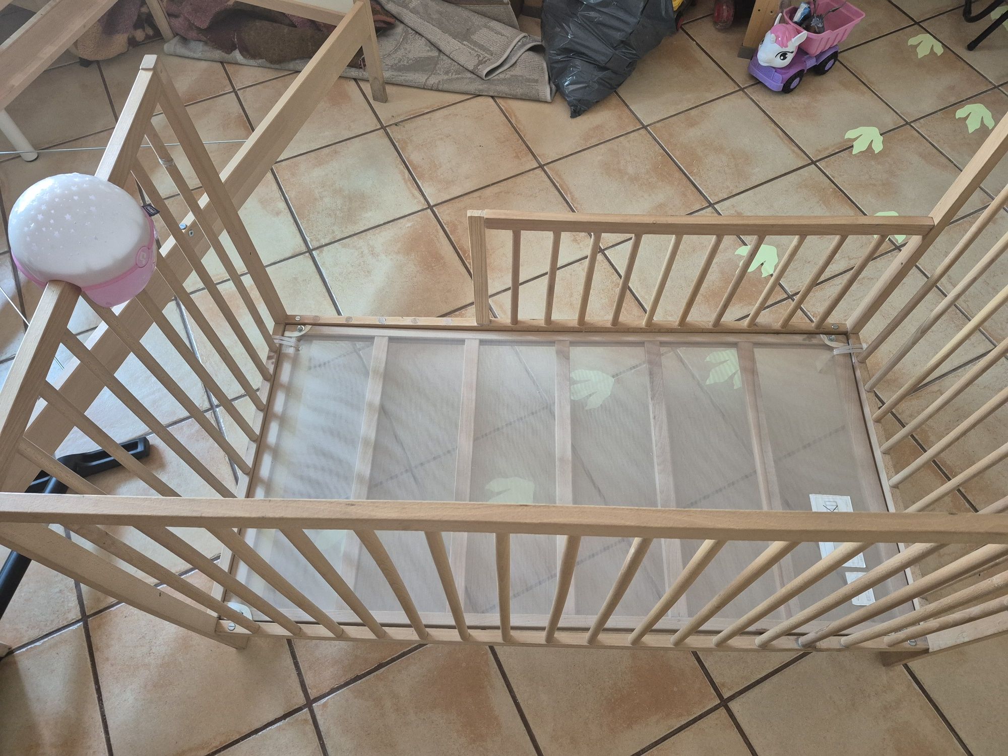 Cama de criança alterada