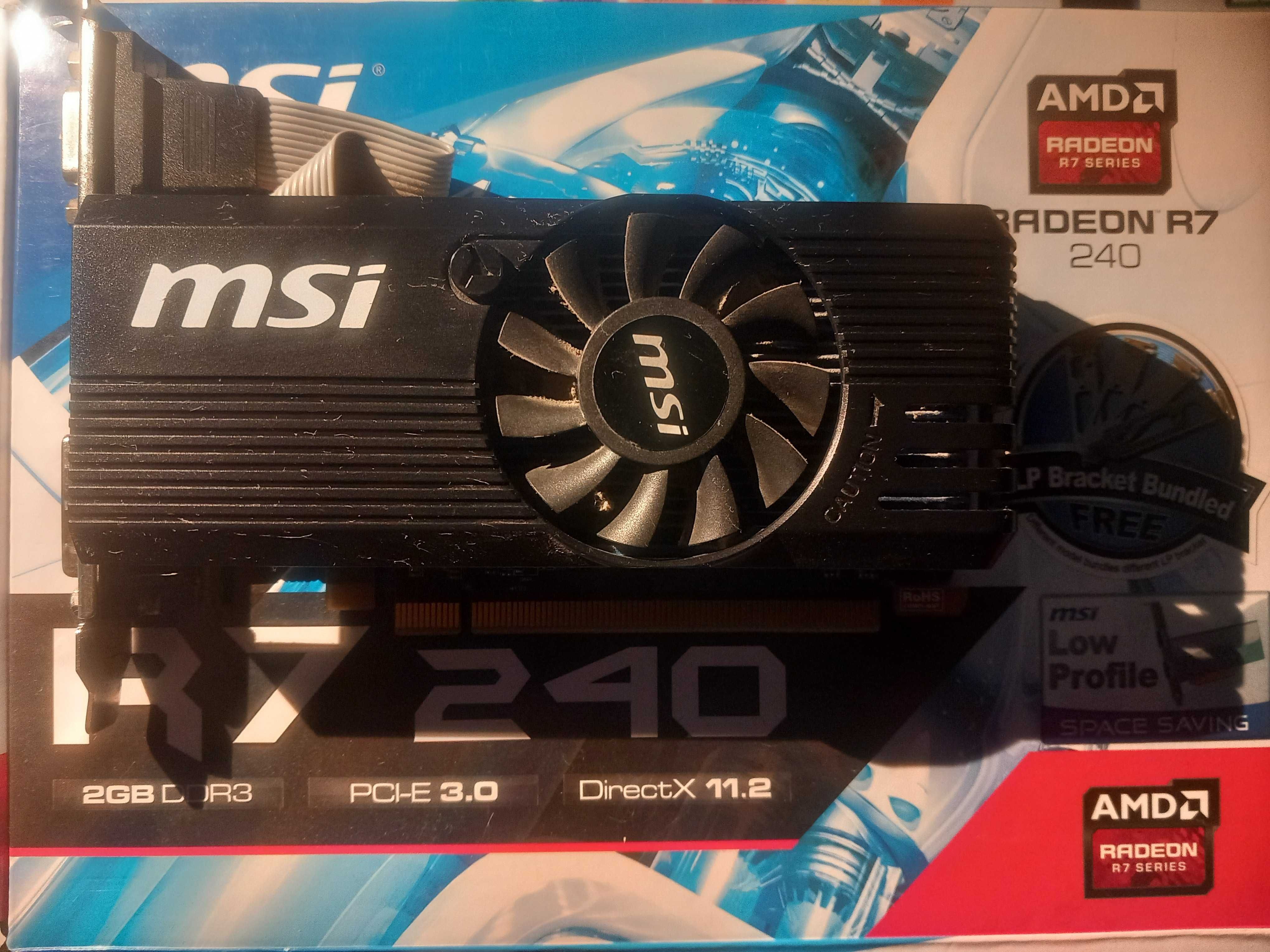 Karta graficzna MSI RADEON R7 240 2GD3 LP 2GB DDR3