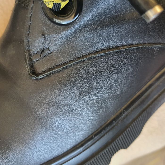 Зимние ботинки кожанные на натуральном меху