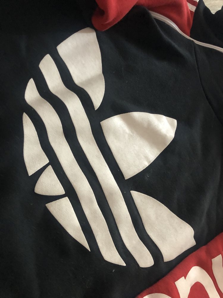Теплая кофта adidas свитшот