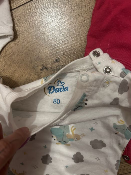 Body dla dziewczynki z długim rękawkiem 74-80