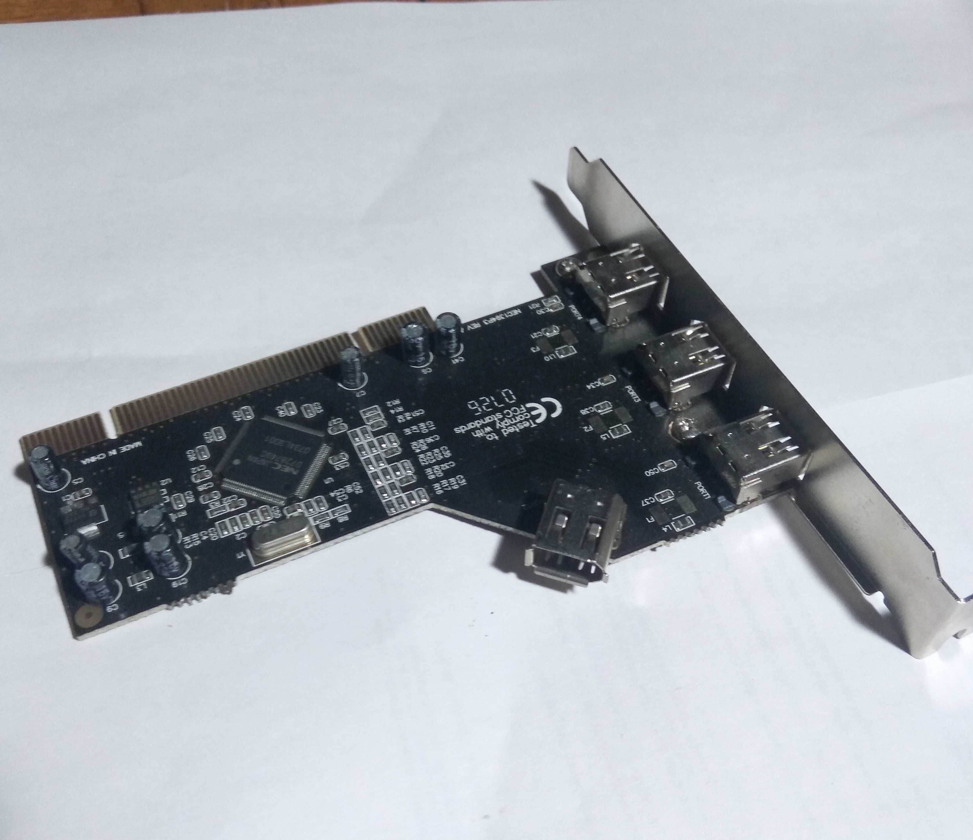 плата pci- 4 fire-wire