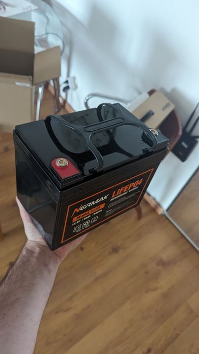 Батарея NERMAK 12V 50Ah Lithium LiFePO4 Deep Cycle, аккумулятор