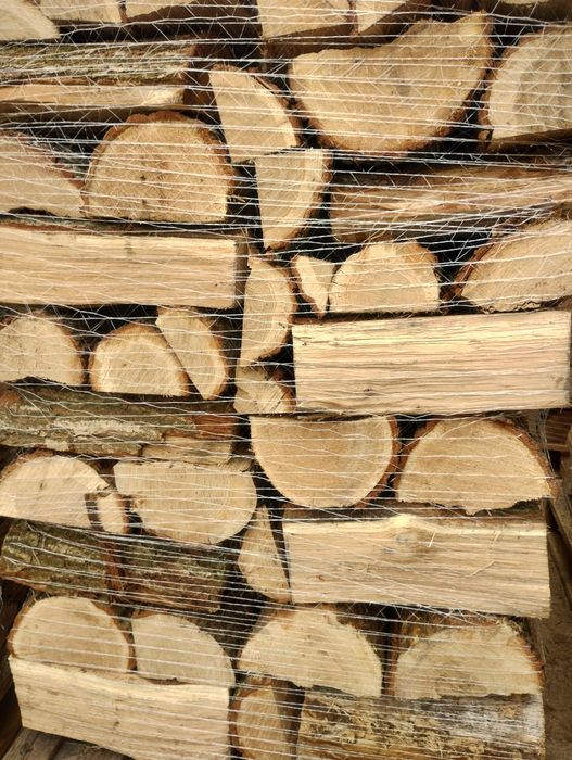 Drewno kominkowe DĄB drzewo opałowe-na palecie - transport HDS