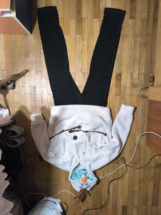 Карнавальный костюм Снеговик Олаф, Холодное Сердце, Дисней размер 56