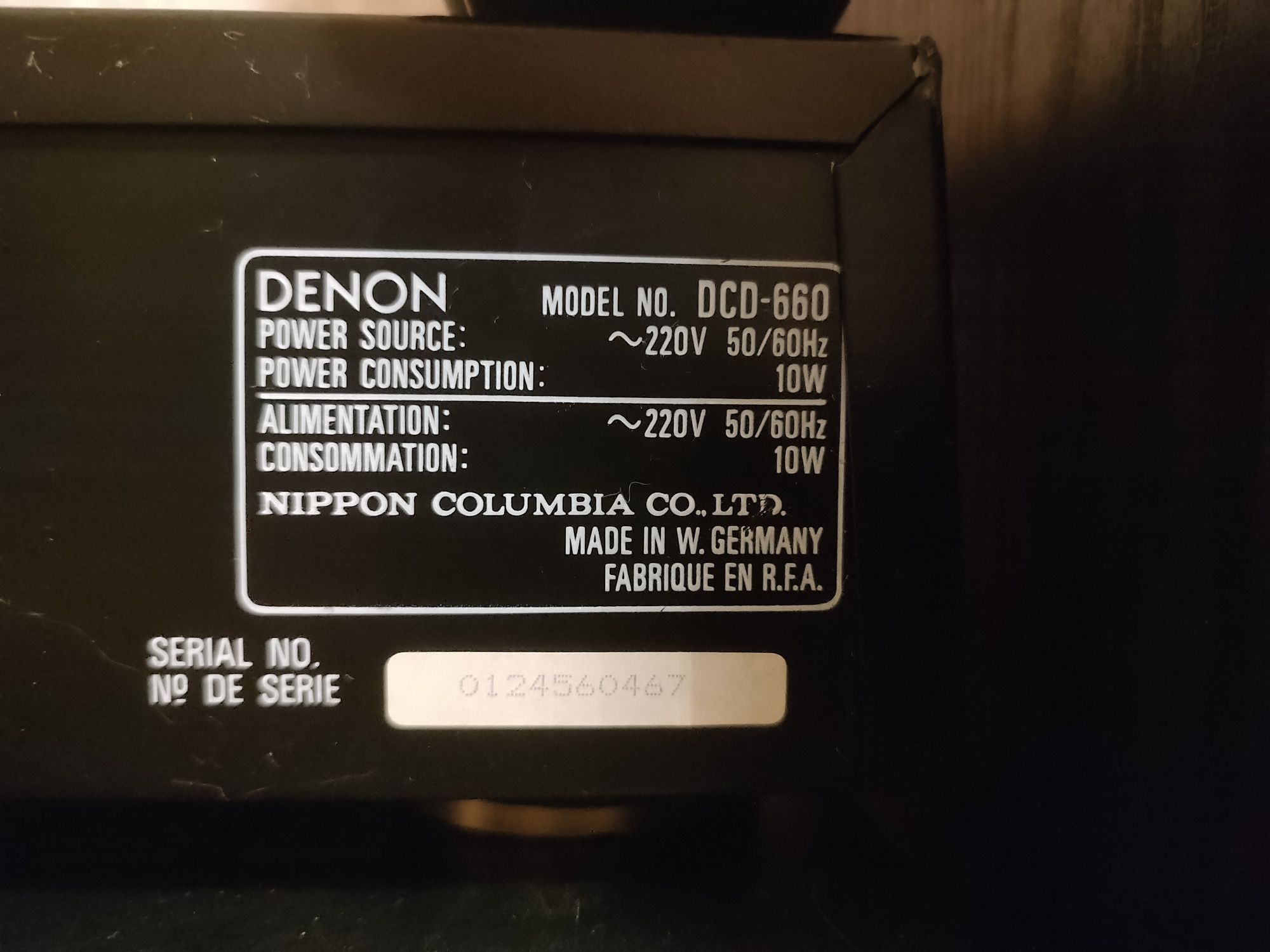 Denon CD DCD-660, Denon Amplituner AVR-1601, Kolumny HECO, pilot