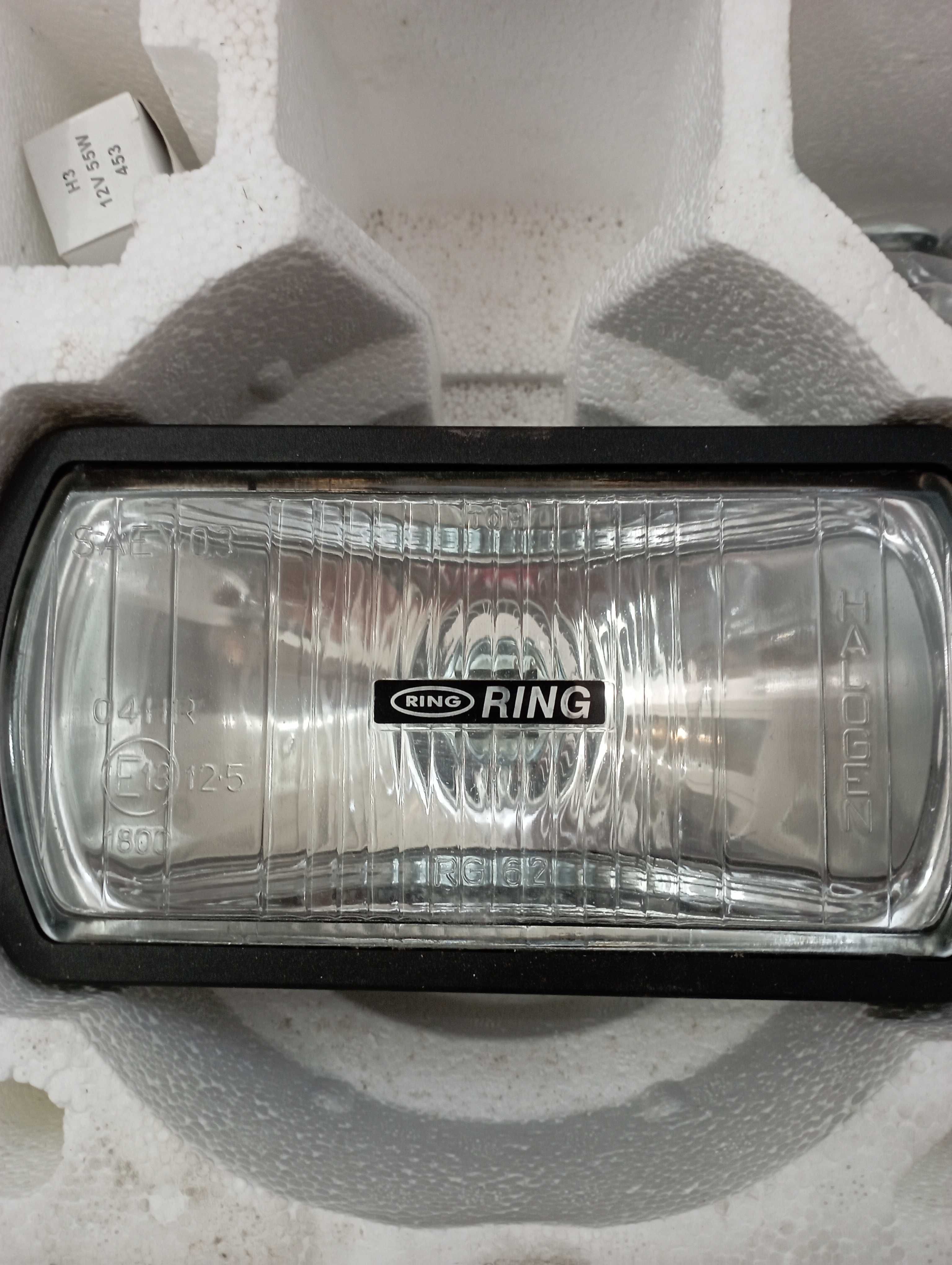 Lampy halogenowe RING, nowe