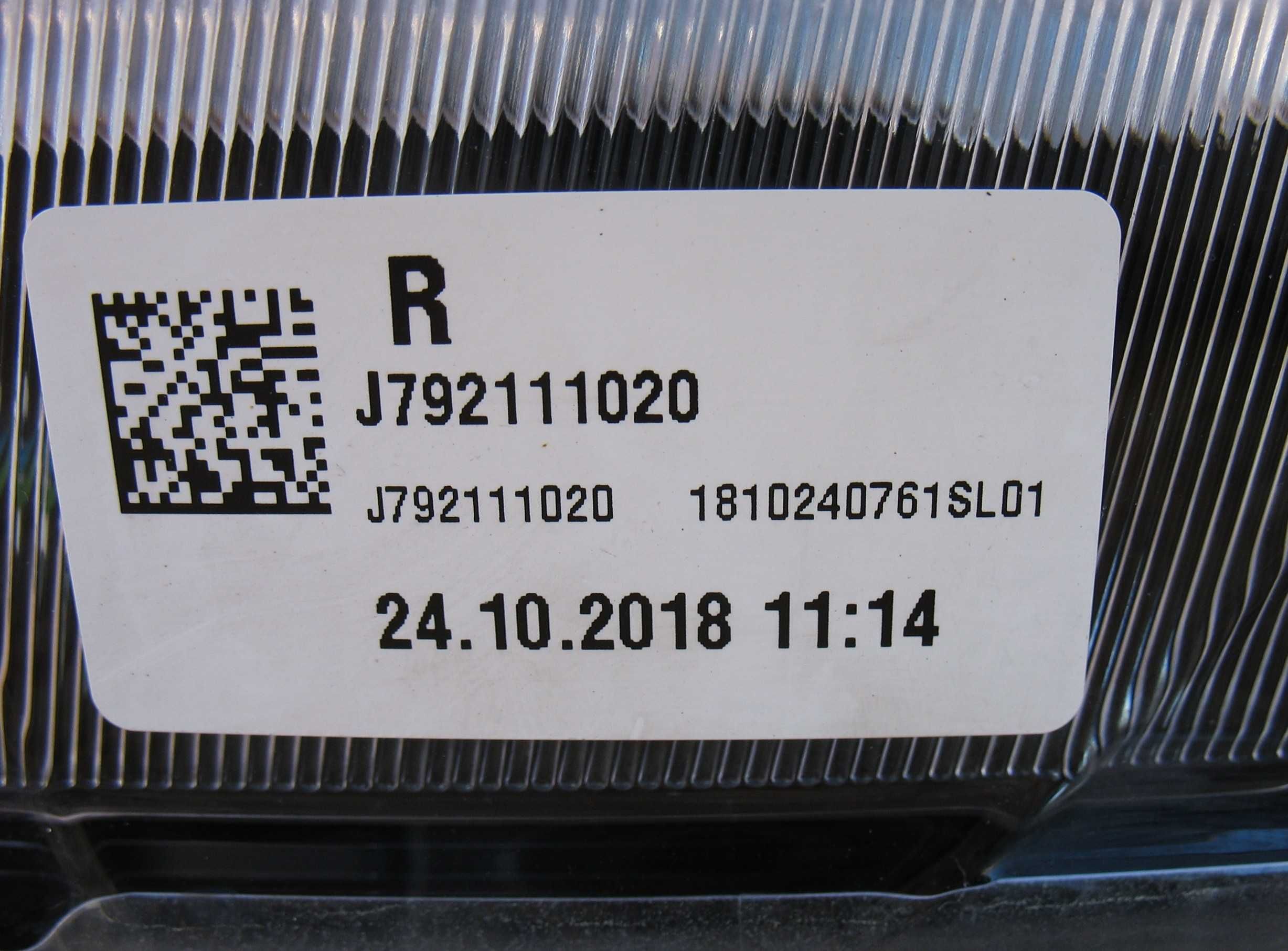 Kia Ceed III 3 Lampa Prawa przód soczewka z Led 18-21r opis