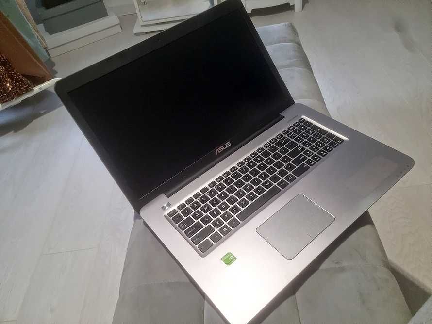 Laptop ASUS X756UQ-T4240D i5-7200U+GF940MX Stan bdb