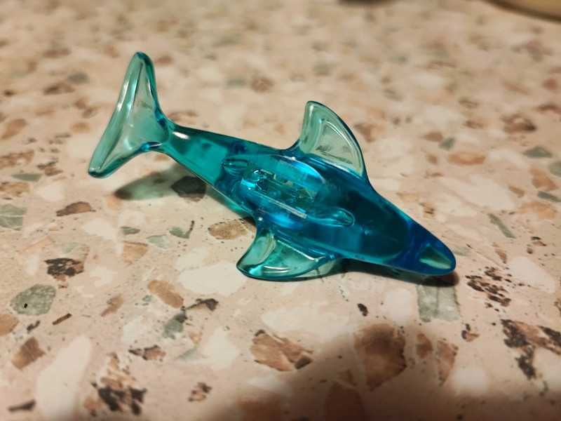 LEGO Scala przezroczysty niebieski delfin 1998 rok RARYTAS