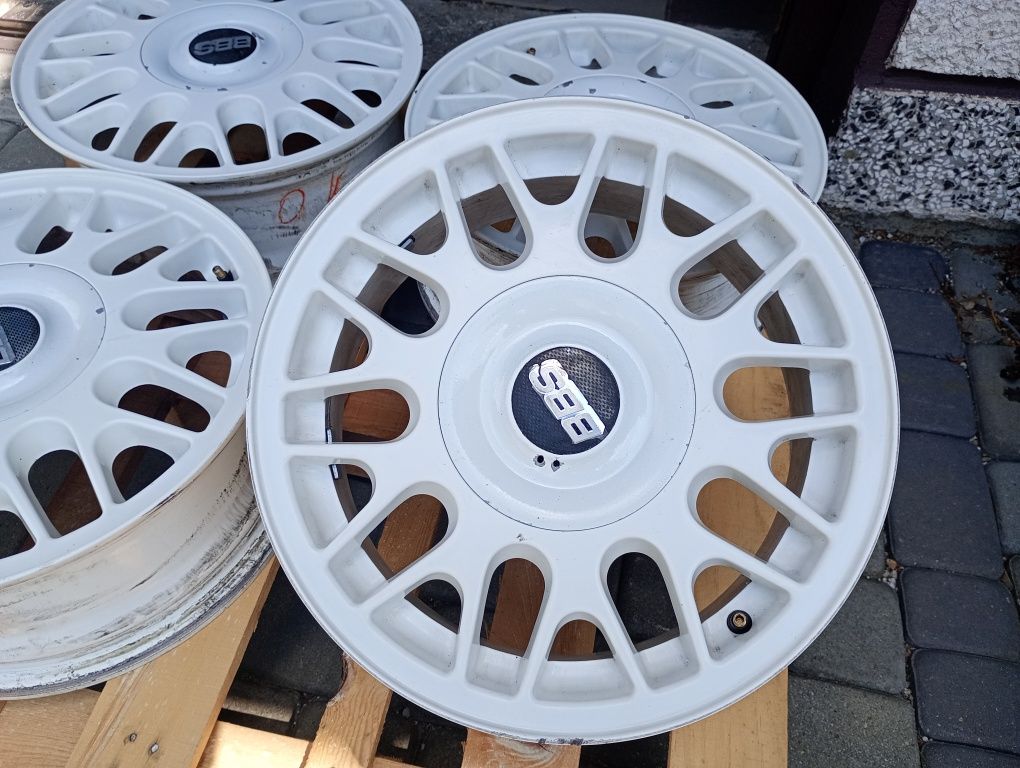 Felgi r15 aluminiowe bbs orginał 6j , Et45 4x100 , 57.1 otwór